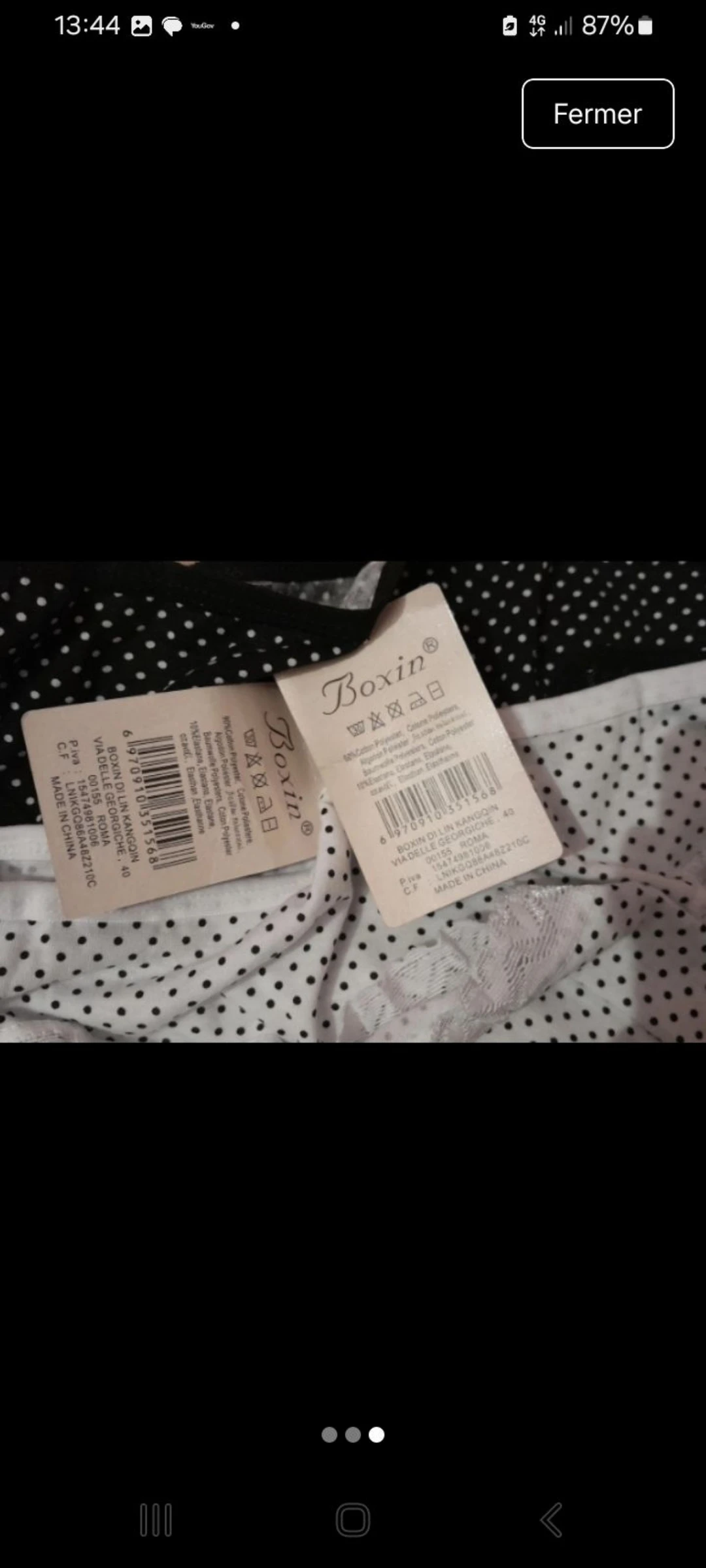 Magnífico lote de 3 culottes talla 40 42 nuevas leer bien gracias – photo 4